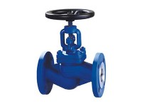 German standard BELLOWS GLOBE VALVE (open)