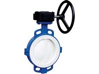 Fluorine on the clip valve