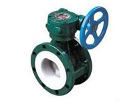 Fluorine flange butterfly valve