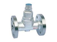 Adjustable double metal film temperature adjustment type steam trap