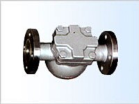 Lever float steam trap