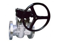 (German standard) card sleeve soft sealing plug valve