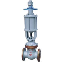 Pneumatic gate valve
