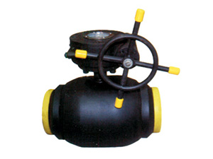 Full bore welded steel ball valves