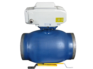 Q961F floating electric full welded ball valve