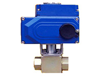 Electric high pressure ball valve
