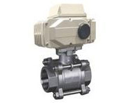 3Q911F electric three chip internal thread ball valve