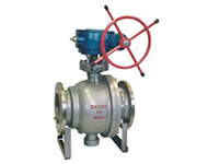 Q947F Q347F worm gear drive unloading ball valve