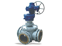 YQ42FY type three way ball valve
