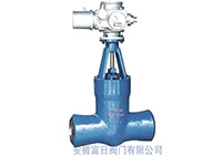 High temperature and high pressure welding gate valve