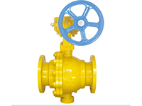 Hard sealed floating turbine flange ball valve Q341H